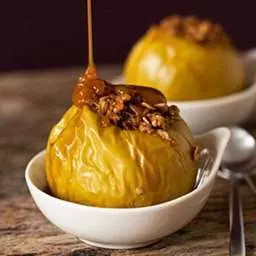 Inside-out Apple Crisp