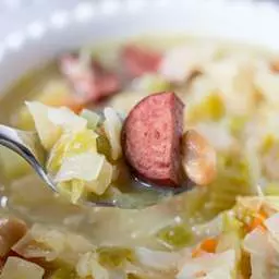 Polish Sausage and Cabbage Soup Crock Pot