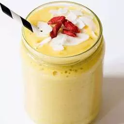 Mango Banana Coconut Smoothie