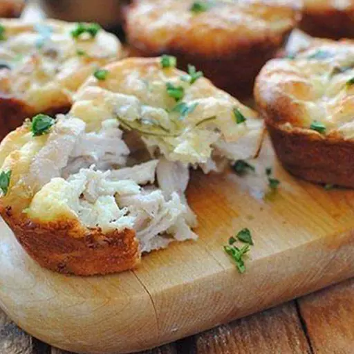 Курячі мафіни з сиром