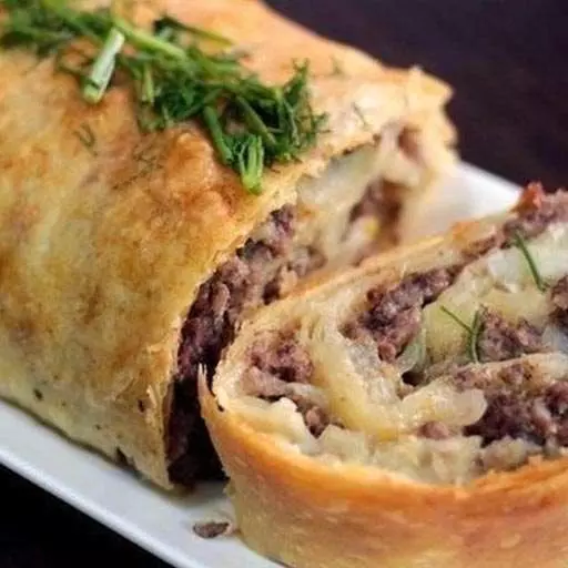Лаваш с мясом