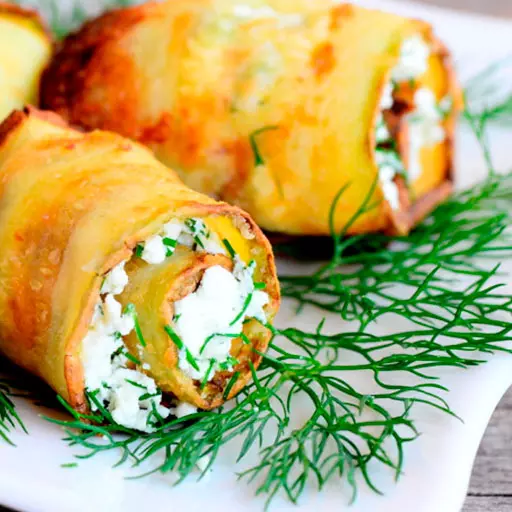 Кабачкові рулетики