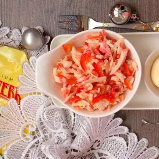 Салат "Червоне море"