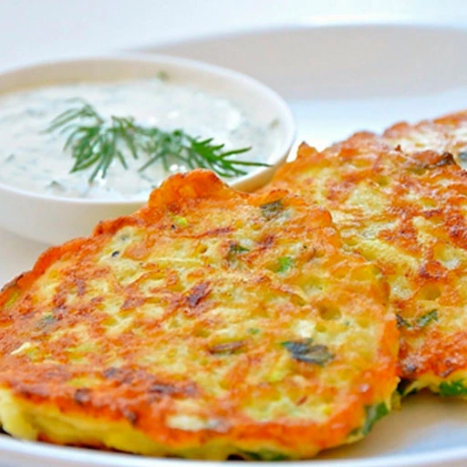 Кабачковые оладьи