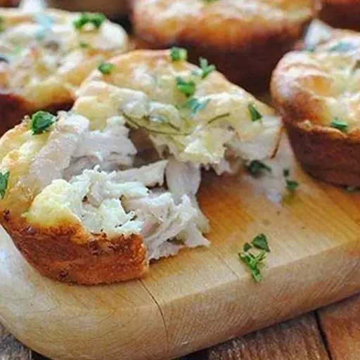 Курячі мафіни з сиром