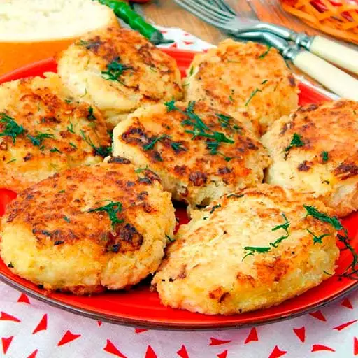 Капустяно-курячі котлетки