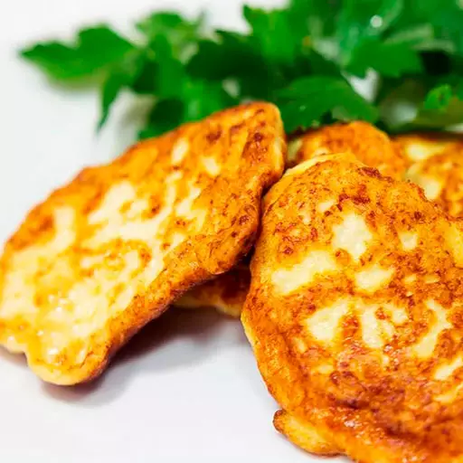 Куриные оладьи