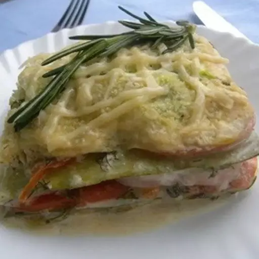 Кабачковая лазанья