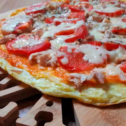 Пицца на кабачковой основе