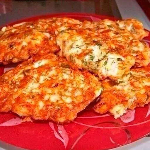 Куриные оладьи