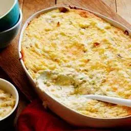 Картофель, запеченный в сливках с сыром