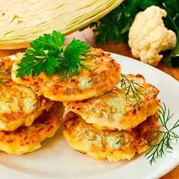 Оладьи капустные