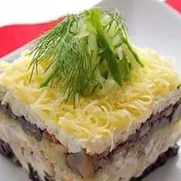 Вкусный салат Меркурий