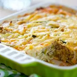Капустная запеканка с мясом 