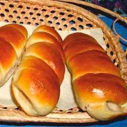 Сосиски у тесті без дріжджів