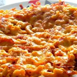 Макаронная пицца