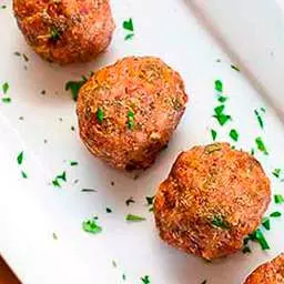 Мясо – овощные колобки