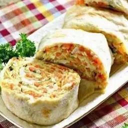 Лаваш с курицей