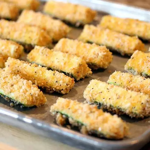 Oven-Baked Zucchini Fries
