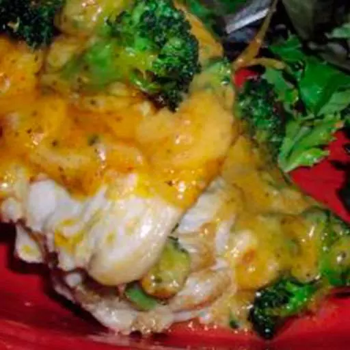 Broccoli & Cheese Stuffed Chicken Breast