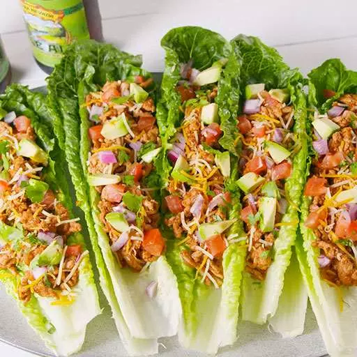 Turkey Taco Lettuce Wraps