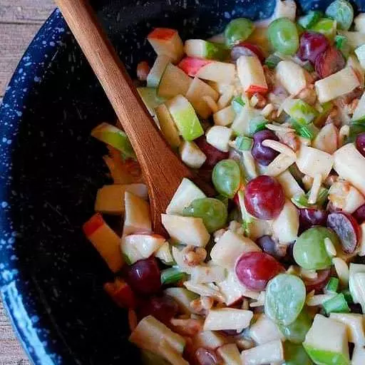 Crunchy Apple & Grape Salad