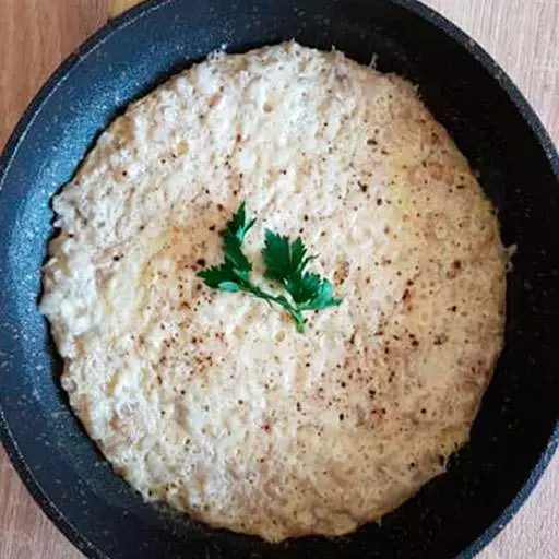 Овсянка в сковородке