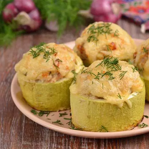 Фаршированные кабачки