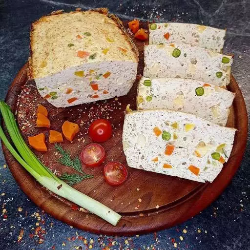 Террин из курицей с овощами