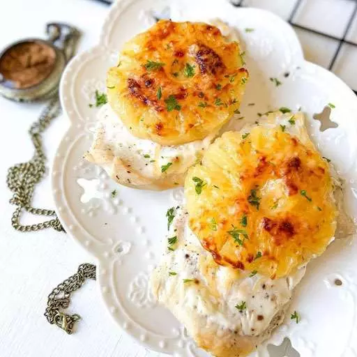Курка з ананасами
