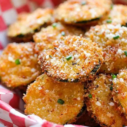 Zucchini Parmesan Crisps