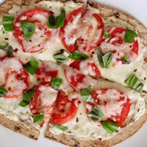 Basil Tomato Flatbread