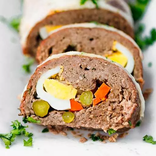 Stuffed Meatloaf Roll
