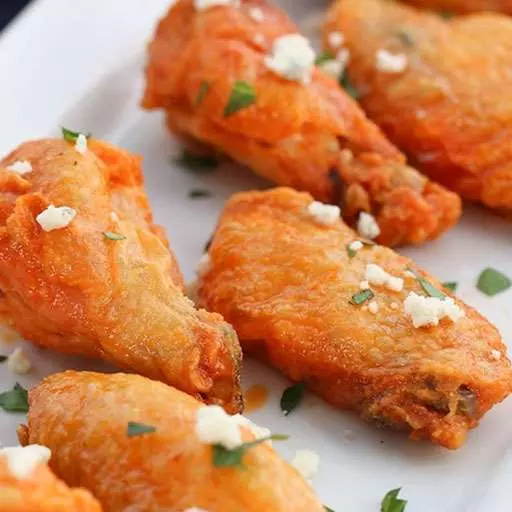 Crispy Baked Buffalo Chicken Wings
