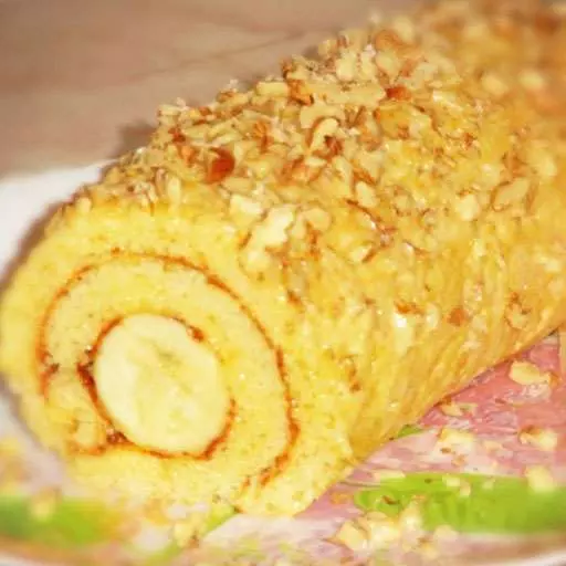 Банановый рулет