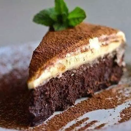 Трюфельный торт с муссом из белого шоколада