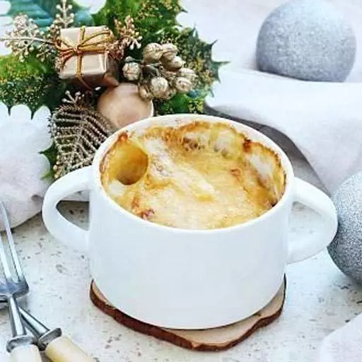 Жульен с грибами и курицей
