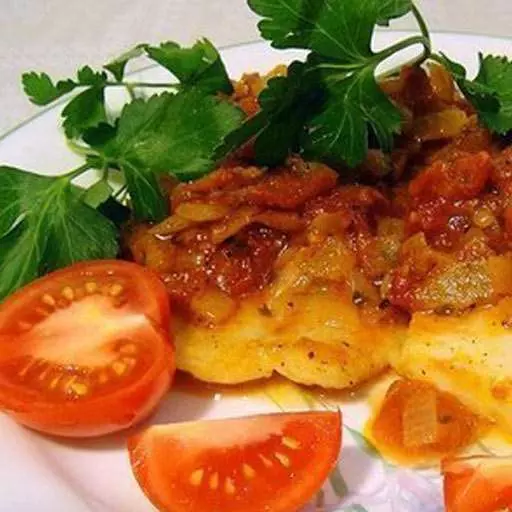 Рыба по-средиземноморски