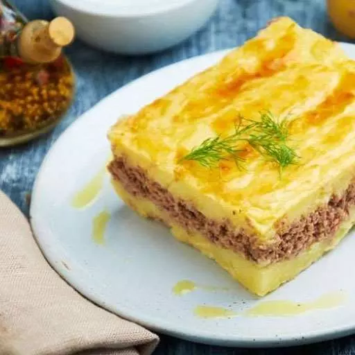 Картопляна запіканка з фаршем