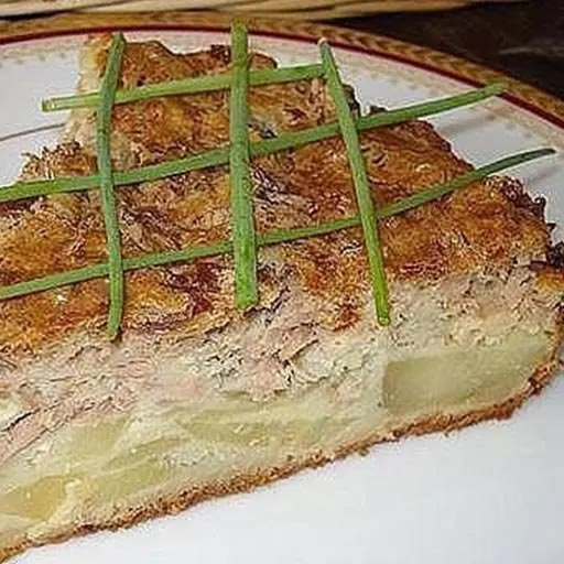 Смачний заливний пиріг