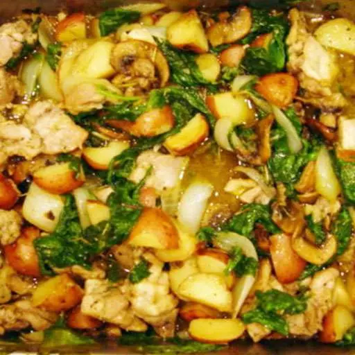 Pan Roasted Chicken and Veggies