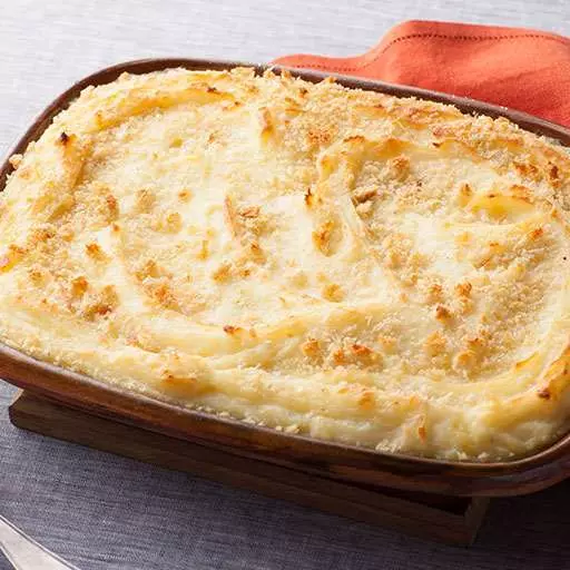 Mashed Potato Casserole with Crunchy Topping