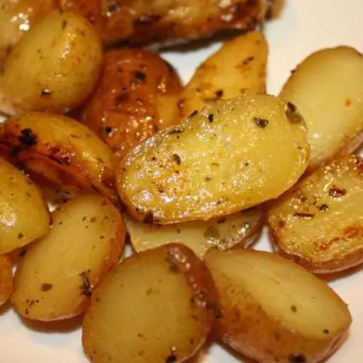 Oven Roasted Parmesan Potatoes