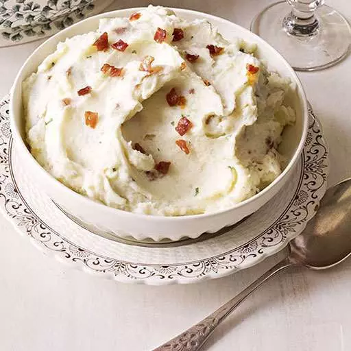 Prosciutto-Sage Mashed Potatoes