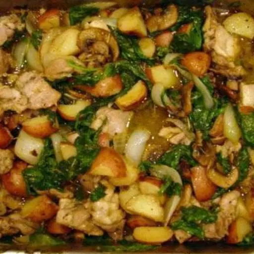 Pan Roasted Chicken and Veggies