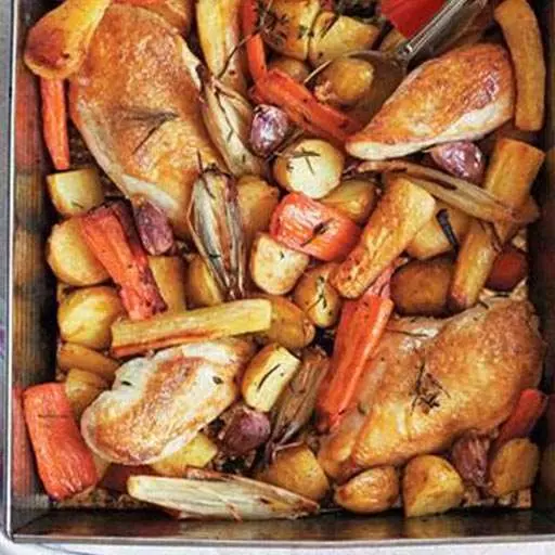 The Chicken and Winter Vegetable Roast