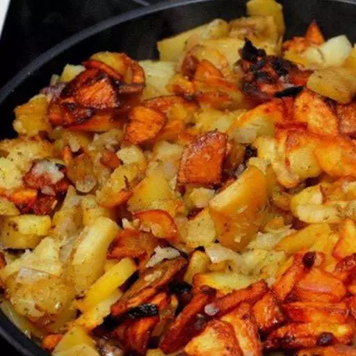 Жареная картошка Хозяйка отдыхает