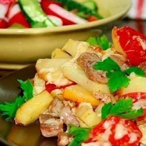 Картопля "по-французьки" на сковороді