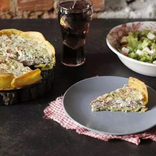 Картофельный пирог с сыром