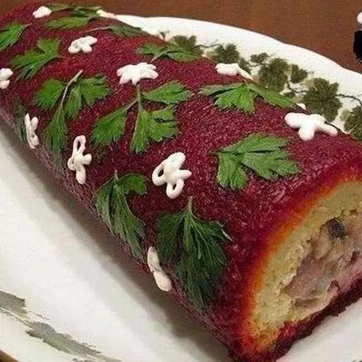 Оселедець під шубою рулетом